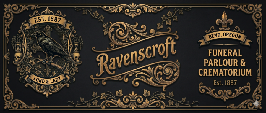 Ravenscroft — Lord & Lady — Funeral Parlour & Crematorium, Bend, Oregon, Est. 1887