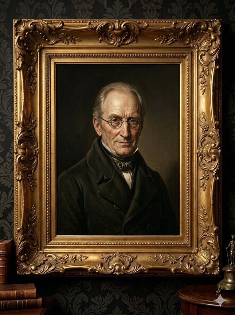 Portrait of Lord Torwyn Ravenscroft, founder, 1887