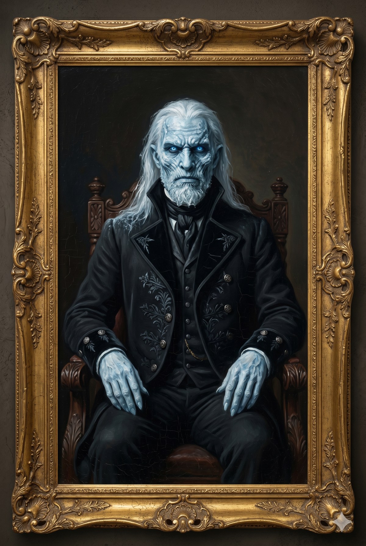 Portrait of the Night's Remembrancer, our first client